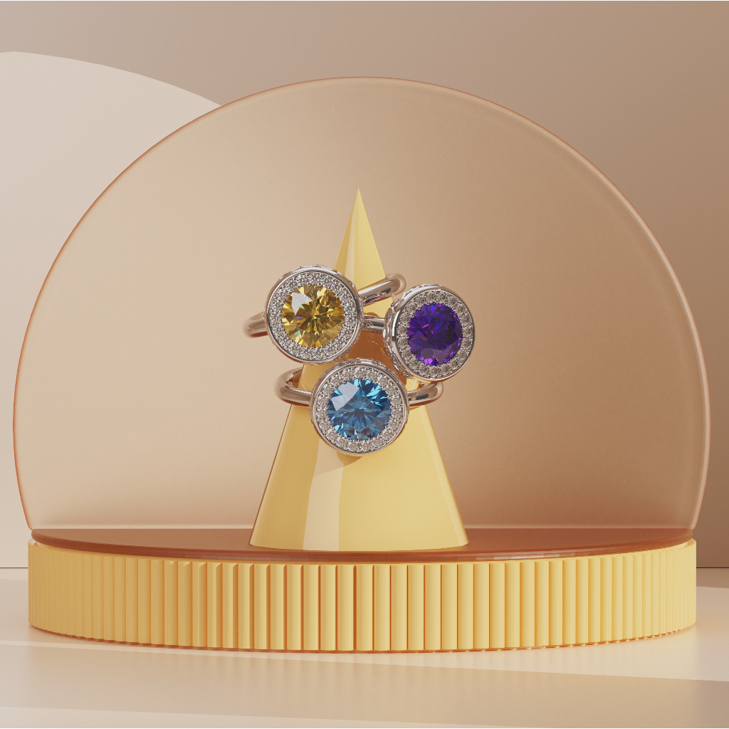 Halo Colorful Ring