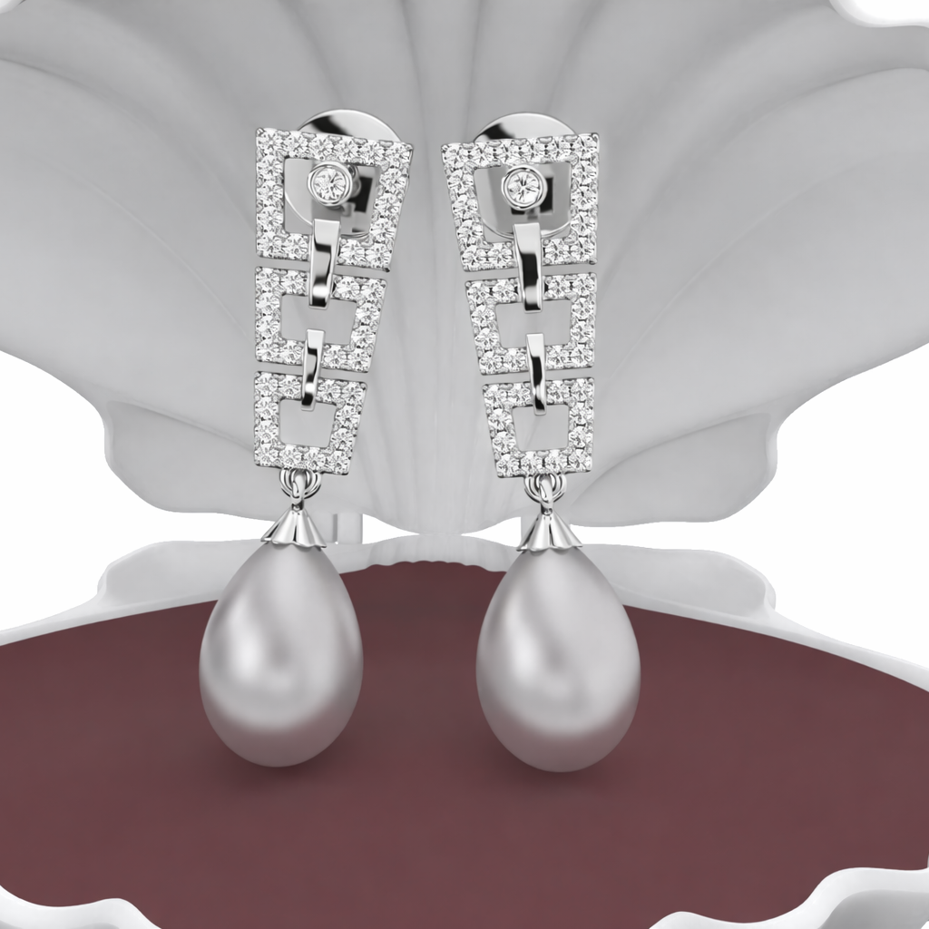 PEARL DROPS EARRINGS